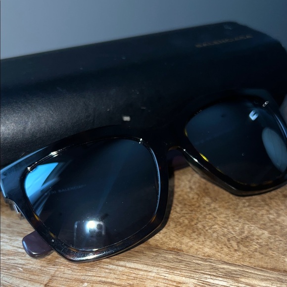 Balenciaga Women\'s Dark Brown Sunglasses main image 7